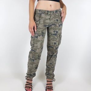 Y2K Calvin Klein Camo Cargo Pants